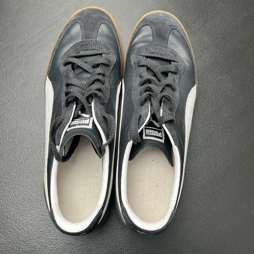 PUMA Super Liga OG Retro Black White Gum Mens Size 14 Suede & Leather Sneakers